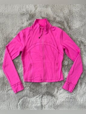 Lululemon Define Cropped Jacket - Sonic Pink